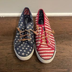 Sperry stars and strides slip on sneakers